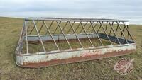 15&rsquo; Ranchers Welding 2 bale feeder (Gray) Unit C