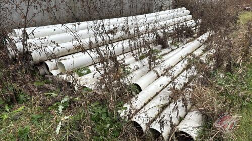 20&rsquo;x 8&rdquo; poly irrigation pipe