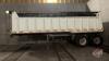 1989 Arne&rsquo;s 24&rsquo; tandem axle end dump gravel trailer, SAFETIED, VIN# 2A9072423KA003826 ,OWNER: Fingas Farms LTD, **SAFETIED**, SELLER: FRASER AUCTION LTD ____________________________________*TOD* - 2
