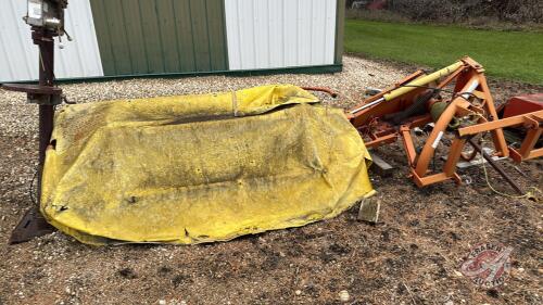 7&rsquo; Lely 3pt disc mower
