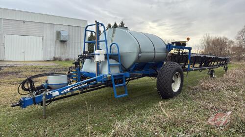 100&rsquo; New Holland FlexiCoil SF115 field sprayer s/n PNL014159