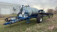 100&rsquo; New Holland FlexiCoil SF115 field sprayer s/n PNL014159