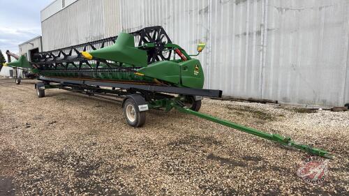35&rsquo; John Deere 635F HydraFlex Header s/n 775088