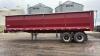1999 Midland 32&rsquo; tandem axle end dump grain trailer, SAFETIED, VIN# 2M9B2R5C2XR018085, OWNER: Fingas Farms LTD *SAFETIED*, SELLER: FRASER AUCTION LTD ________________________________________*TOD* - 3