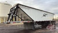 2015 45&rsquo; Lode King Prestige triple axle hopper bottom grain trailer, SAFETIED, VIN# 2LDHG4534FF058895, OWNER: Fingas Farms LTD, SELLER: FRASER AUCTION LTD ____________________________________ *TOD*