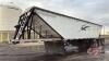 2015 45&rsquo; Lode King Prestige triple axle hopper bottom grain trailer, SAFETIED, VIN# 2LDHG4534FF058895, OWNER: Fingas Farms LTD, SELLER: FRASER AUCTION LTD ____________________________________ *TOD*