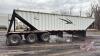 2015 45&rsquo; Lode King Prestige triple axle hopper bottom grain trailer, SAFETIED, VIN# 2LDHG4534FF058895, OWNER: Fingas Farms LTD, SELLER: FRASER AUCTION LTD ____________________________________ *TOD* - 11