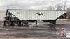 2015 45&rsquo; Lode King Prestige triple axle hopper bottom grain trailer, SAFETIED, VIN# 2LDHG4534FF058895, OWNER: Fingas Farms LTD, SELLER: FRASER AUCTION LTD ____________________________________ *TOD* - 12
