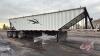 2015 45&rsquo; Lode King Prestige triple axle hopper bottom grain trailer, SAFETIED, VIN# 2LDHG4534FF058895, OWNER: Fingas Farms LTD, SELLER: FRASER AUCTION LTD ____________________________________ *TOD* - 14