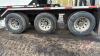 2015 45&rsquo; Lode King Prestige triple axle hopper bottom grain trailer, SAFETIED, VIN# 2LDHG4534FF058895, OWNER: Fingas Farms LTD, SELLER: FRASER AUCTION LTD ____________________________________ *TOD* - 22