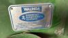 Walinga 5614 Deluxe grain vac s/n MT5614DLX03059460 - 7