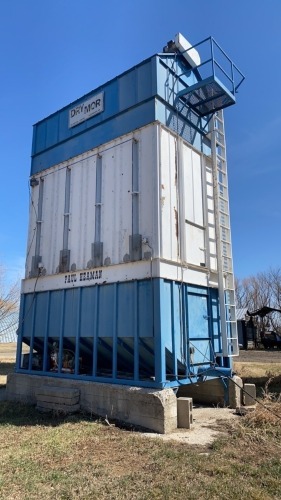 Dry Mor Bluebird Propane Grain dryer, s/nDB352801LP2