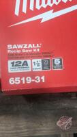 Brand-new Milwaukee reciprocating saw kit- ZZZ