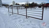 25&rsquo; free standing panel (H)