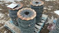 K92. Spools of Used Barb Wire Fence . A