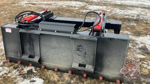 K102. HD 6' Skidsteer manure fork and grapple