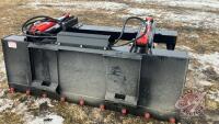 K102. HD 6' Skidsteer manure fork and grapple