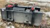K102. HD 6' Skidsteer manure fork and grapple