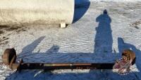 K95. 3500 lb axle-torsion