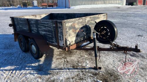 K95. 9' Tandem Axle Utility Trailer