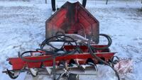 K46. 10' wheat heart bin sweep and grain hopper