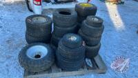 K95. Pallet of assorted tires
