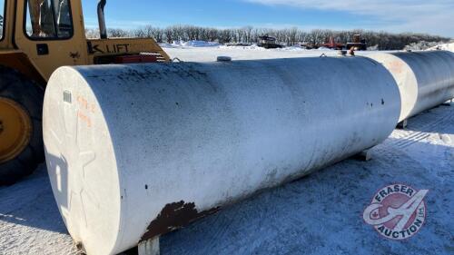 K98. 1000 gallon Westeel fuel tank. E