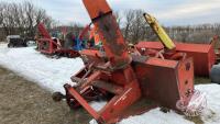 K92. 7' International 80 3pt Snowblower