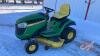 K91. 2017 John Deere D155 Riding Lawn Mower