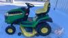 K91. 2017 John Deere D155 Riding Lawn Mower - 7