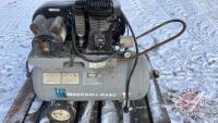 K46. Ingersoll-Rand Air Compressor ; Briggs and Stratton motor