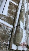 K35. 8'x6-7" Treated poles