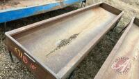 K71. 10' Miami Feed Trough. C