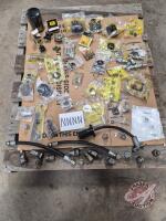 John deer parts and pieces, o rings, special bolts, oil filter, bearings, hydraulic houses and ends, electrical plug. (Pallet NNNN)