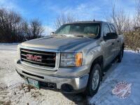 K101. 2009 GMC Sierra 1500 SLE 4x4 truck, 52,507 Showing, VIN# 3GTEK13349G189806, OWENER: George Moffat, SELLER: FRASER AUCTION _____________________________TOD