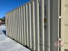 K114. 20' shipping container w side doors, (B) S/N 25600537 - 5