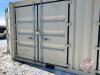 K114. 20' shipping container with side doors , S/N 25600457 (A) - 4