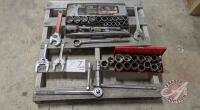 3/4 drive inch socket wrench wrench sets, crescent wrenches. Pallet ZZ