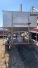 12' Gravity tank on four wheel Farm King wagon - 8