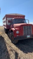 1968 IH Loadstar 1800 sa truck with 15 ft grain box, 082063 miles showing, VIN# 457240G371150 Owner: Heaman C James & Sons, Seller: Fraser Auction _______________