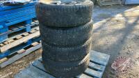 K130. Polar Trac Gen 2 winter tires and 5 bolt rims