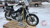 K95. 1986 Honda Shadow 750 V-Twin Motorcycle, 12296 kms showing, VIN# JH2RC1409GM300466, OWNER: JOHN C BELLEW , SELLER: FRASER AUCTION ___________________________________________ TOD