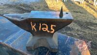 K125. Small 8 1/2&rdquo; Anvil with wedge