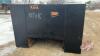 K122. 8'x80" Truck flat deck with hide away hitch - 2