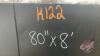 K122. 8'x80" Truck flat deck with hide away hitch - 3