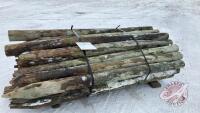K118. 7' 5" used fence posts
