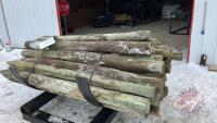 K118. 6' and 7' fence posts