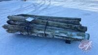 K118. 8' 4x6"used fence posts