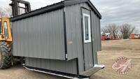 K139. 7X8 Insulated Icing Fishing Skid Shack
