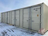 K145. 40' Shipping Container with side and End Doors (A) S/N 673